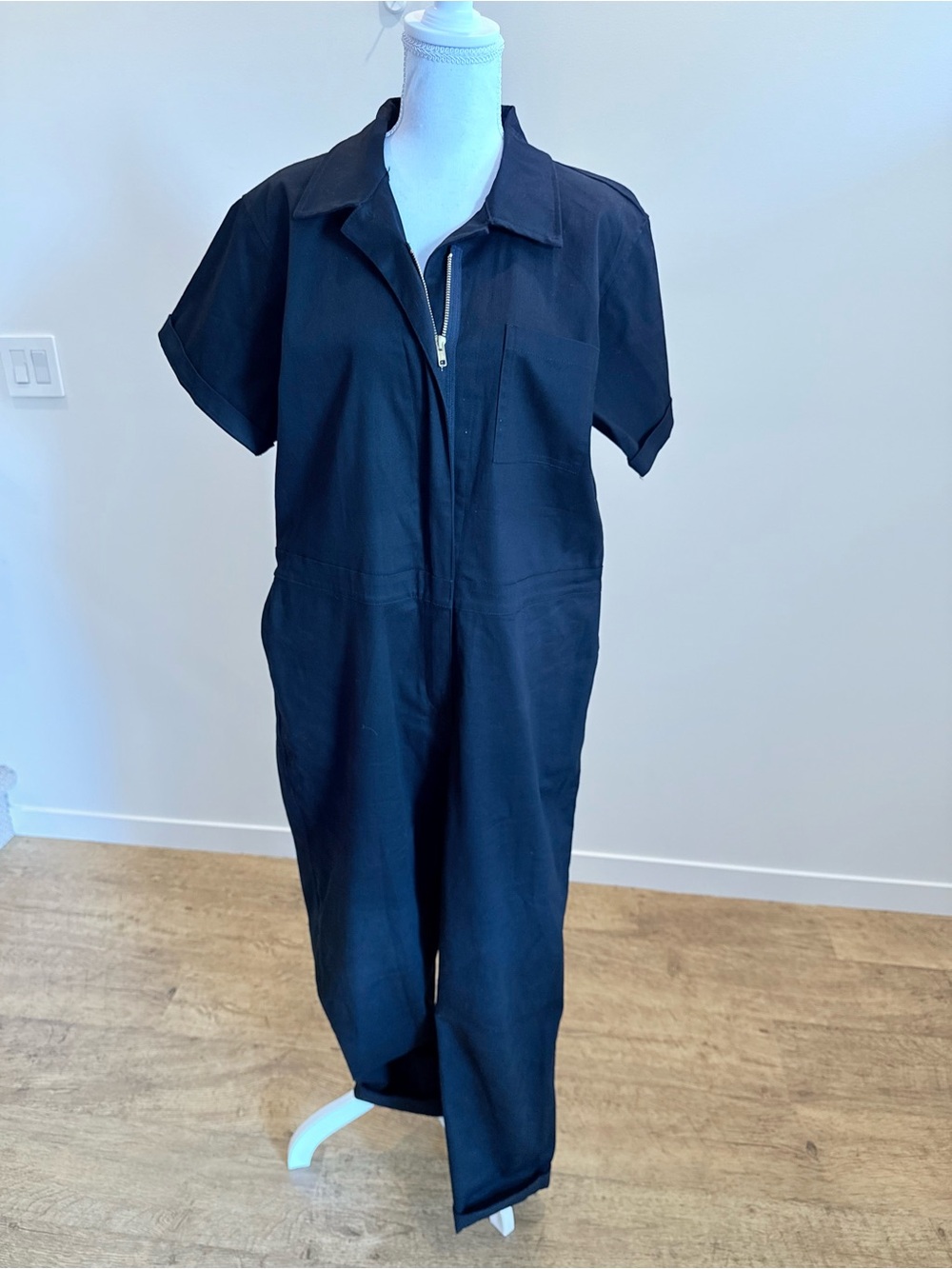 Nooworks Twill Black Coveralls Whimsigoth Grunge Steampunk size XXL